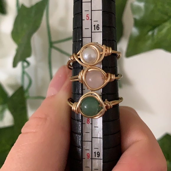 Handmade nest wire rings (pack of 3) - Picture 6 of 6